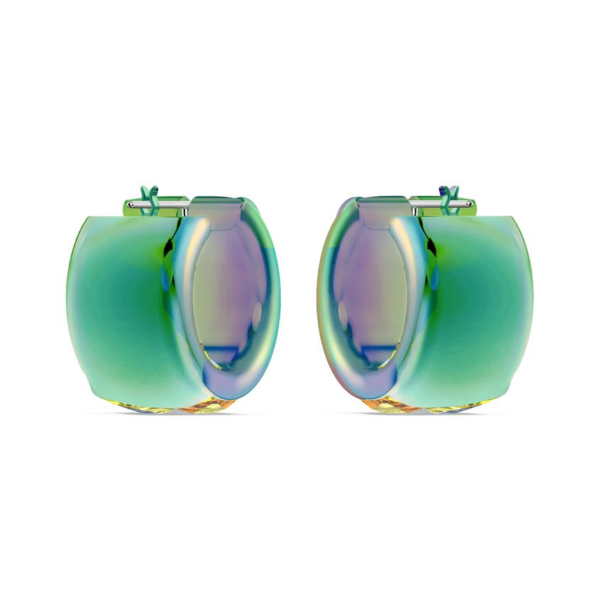 Curiosa earrings, Green